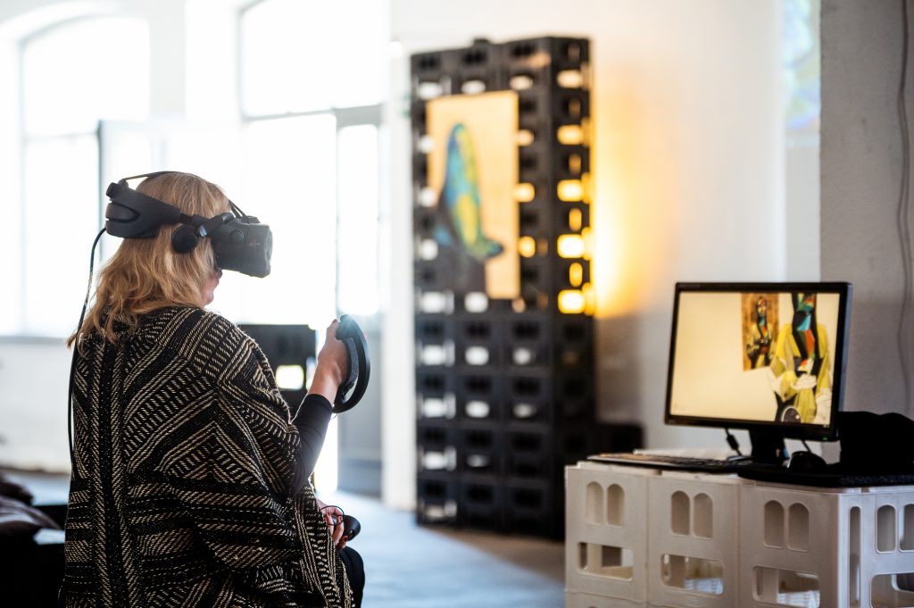 VR Kunst Erlebnis im KOMPLEX45